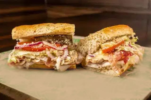 Turkey, Bacon & Shrooms.